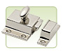 Cabinet catches, cabinet latches, earthquake latches and RV catches for a variety of uses.