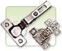 Concealed Euro cabinet hinges for a variety of applications.