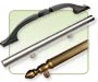Refrigerator handles, sub-zero handles and appliance handles to add flair to your kitchen.