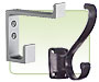 Featuring a variety of decorative hooks, coat hooks and hat hooks.