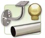 Bar railing, brass railing, brass fittings and accessories.