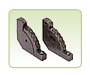 Decorative Stair Rod Brackets