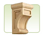 Wood Components - Corbels, Rosettes and Appliques