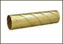 Brassfinders Solid Brass Round Spiral Tubing - Polished Brass