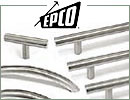 Special savings on EPCO Stainless Steel Collection of cabinet hardware.