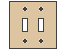 Double Toggle Switch Covers