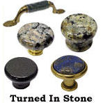 View products from Turned In Stone in the Cabinet Knobs and Pulls category. View products from Turned In Stone in the Cabinet Knobs and Pulls category.